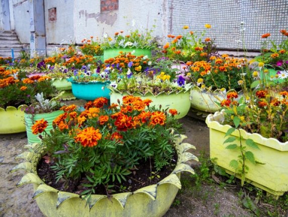  Garden Design Using Recycled Landscape