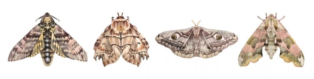 Identifying Brown Moths
