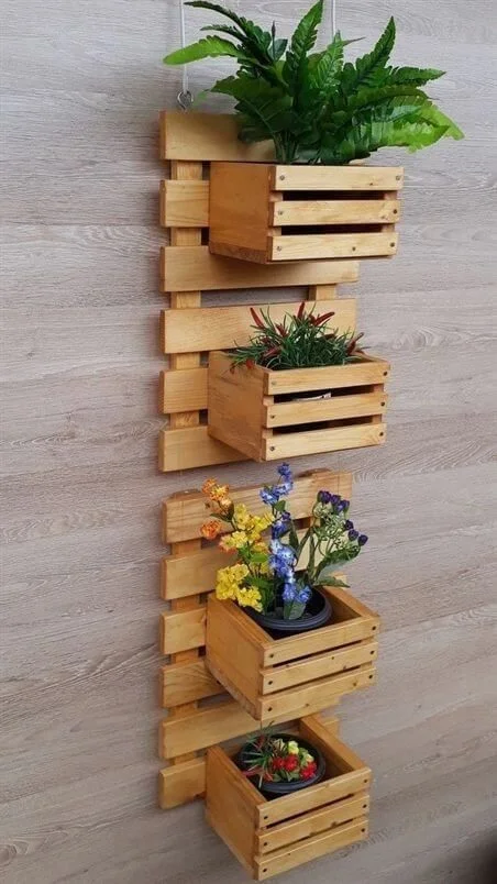 Planters With Wood