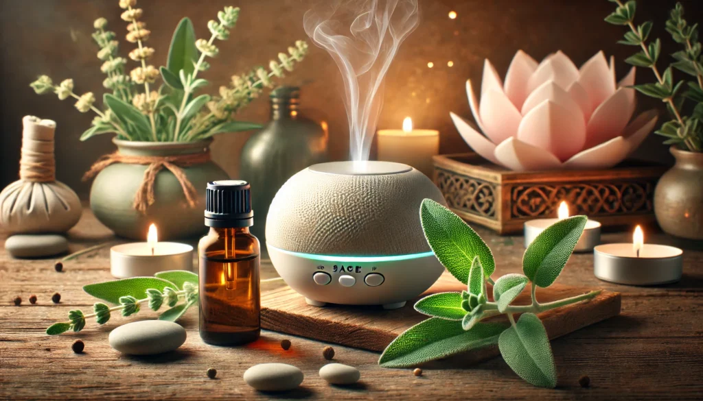 Benefits Of Sage Essential Oils For Aromatherapy, Mood, And Relaxation.