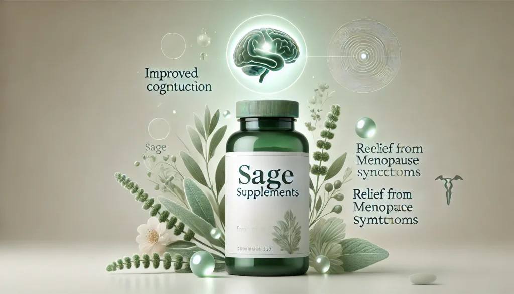 Health Benefits Of Sage Supplements. 